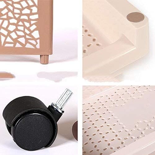 Multifunctional Trolley Cart, Floor Standing Plastic Storage Shelf, Kitchen Bathrooms Bathroom Storage Rack, Multilayer Plastic Floor Storage Rack with Wheels, Portable Sturdy Bathroom Kitchen Organizer Multifunctional Trolley Cart, Floor Standing Plastic Storage Shelf, Kitchen Bathrooms Bathroom Storage Rack, Multilayer Plastic Floor Storage Rack with Wheels, Portable Sturdy Bathroom Kitchen Organizer